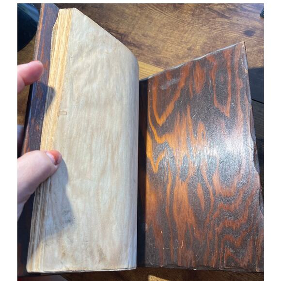 VINTAGE 1941 HERE'S HOW COCKTAILS Wooden Recipe Book Barware Whitfield W Cover - Picture 6 of 11